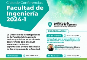 Ciclo de Conferencias de la Facultad de Ingeniería 2024-1