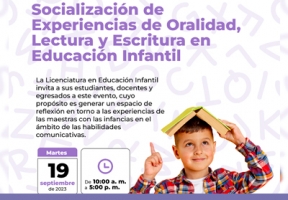 Socialización de Experiencias de Oralidad, Lectura y Escritura en Educación Infantil