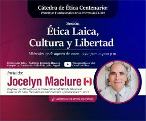 Cátedra de Ética Centenario: Ética laica, cultura y libertad