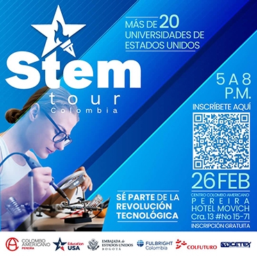 Feria 2024 EducationUSA STEM Tour en Pereira