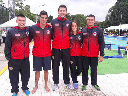 Unilibre en el torneo nacional universitario de natación Ascún en la Universidad de Antioquia