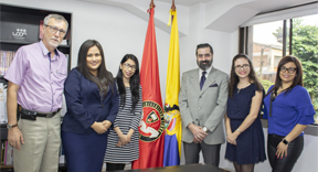 Positiva visita de profesores peruanos a Unilibre Pereira