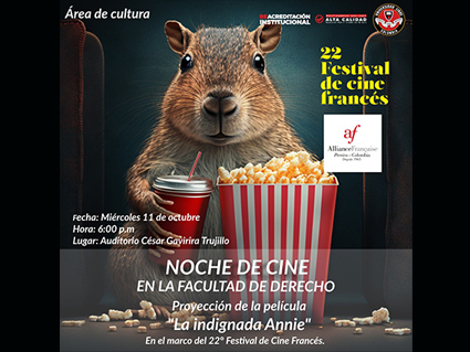 Festival de Cine Francés en la Universidad Libre