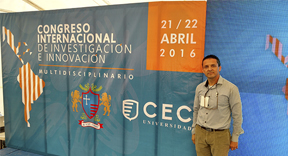 Participación en Congreso Internacional de Investigación e Innovación 2016