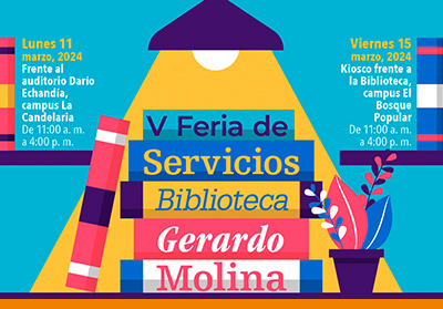 V Feria de Servicios Biblioteca Gerardo Molina 