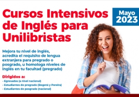 Cursos Intensivos de Inglés para Unilibristas para mayo de 2023