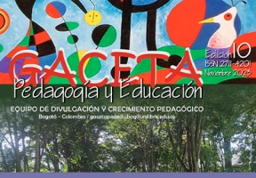 Nuevo número de la Gaceta Pedagogía y Educación 