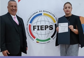 Nombramiento al comité ejecutivo de la Federación Internacional de Educación Física y Deportiva -FIEPS- Seccional Colombia.