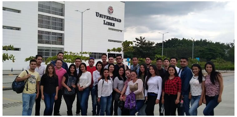 Visita académica a empresas del Valle del Cauca y la sede Cali de la Universidad Libre