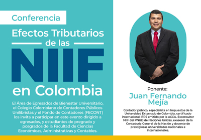 Conferencia Efectos Tributarios de las NIIF en Colombia