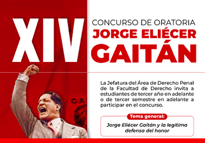 XIV Concurso de Oratoria Jorge Eliécer Gaitán