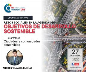 Cátedra Gerardo Molina: Ciudades y comunidades sostenibles