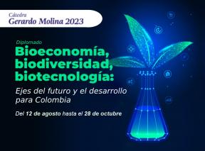 Inscripciones abiertas al segundo seminario virtual ‘Bioeconomía, biodiversidad, biotecnología: Ejes del futuro y el desarrollo para Colombia’
