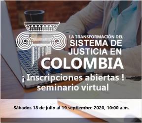 Inscripciones abiertas al seminario virtual de la Cátedra Gerardo Molina 2020