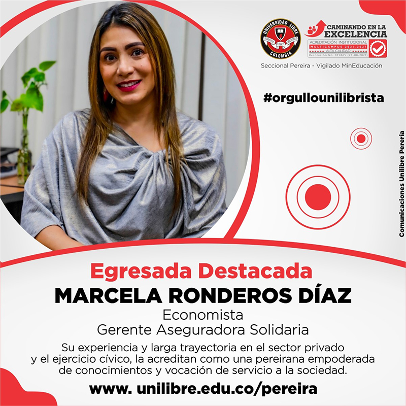 Marcela Ronderos Arias, ejecutiva Orgullo Unilibrista