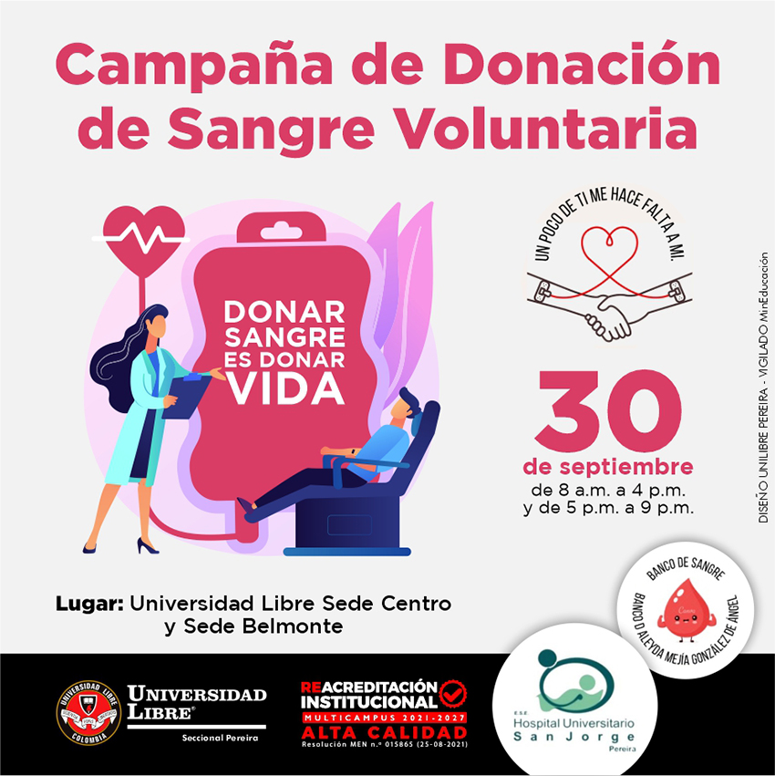 Campaña de donación de sangre