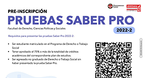 Pre-Inscripción Pruebas Saber Pro 2022-2