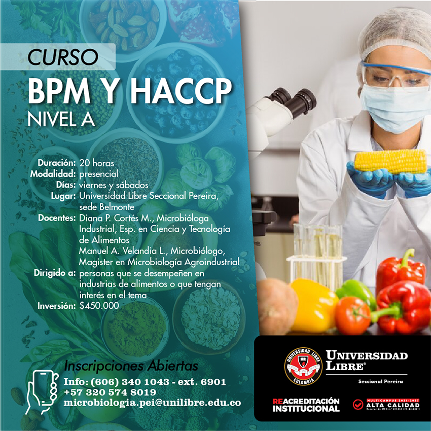 Curso BPM y HACCP Nivel A