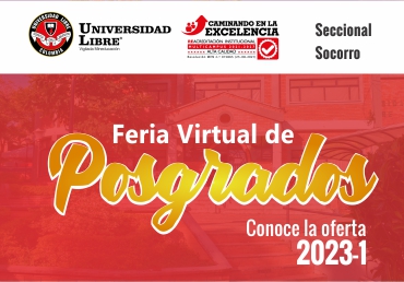 Participa en la Feria Virtual de Postgrados 2023-1