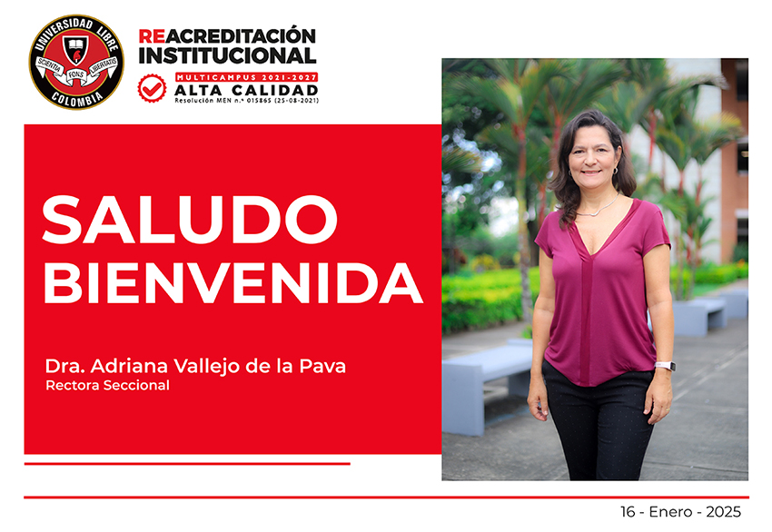 Bienvenida de Rectoría