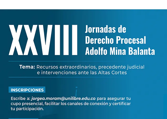 Jornada de Derecho Procesal Adolfo Destacada