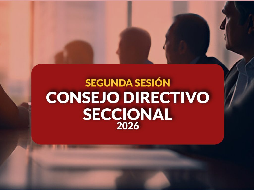 Texto: Segunda Sesión Consejo Directivo Seccional