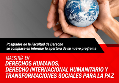 Unilibre Bogotá presenta su nuevo programa de Maestría en Derechos Humanos y DIH