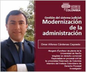 Gestión del sistema judicial: Modernización de la administración